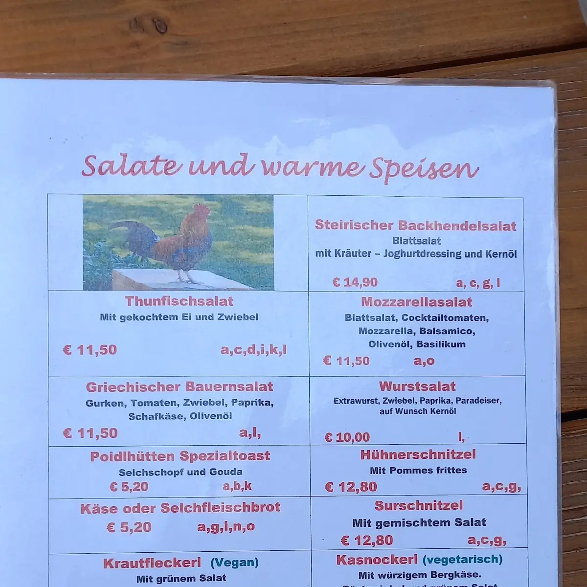 Speisekarte photo 4
