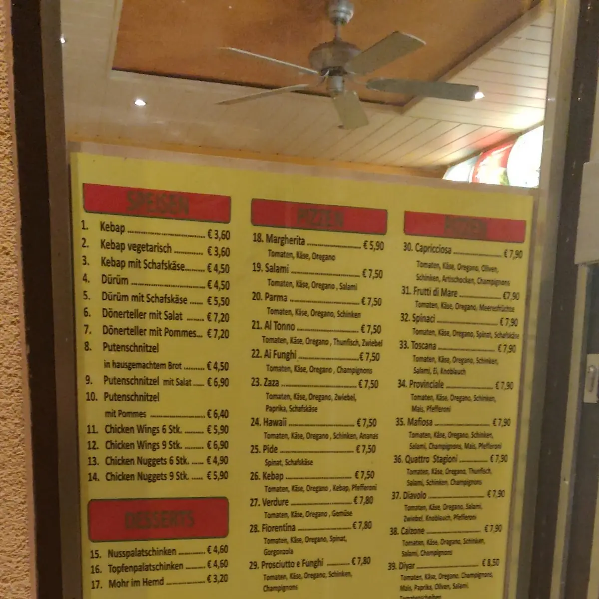 Speisekarte photo 5