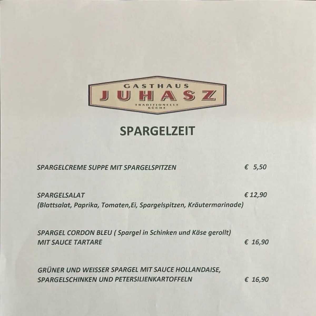 Speisekarte photo 6