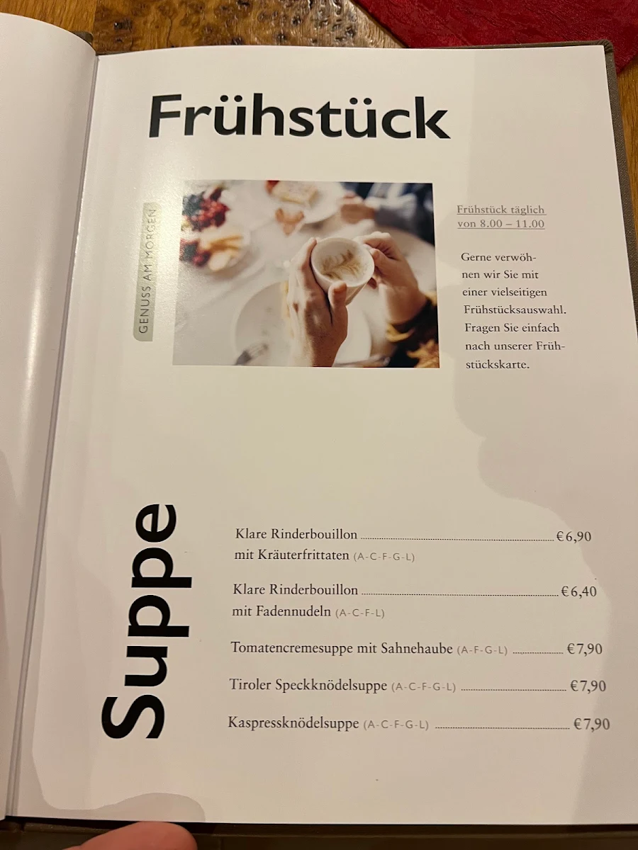 Speisekarte photo 4