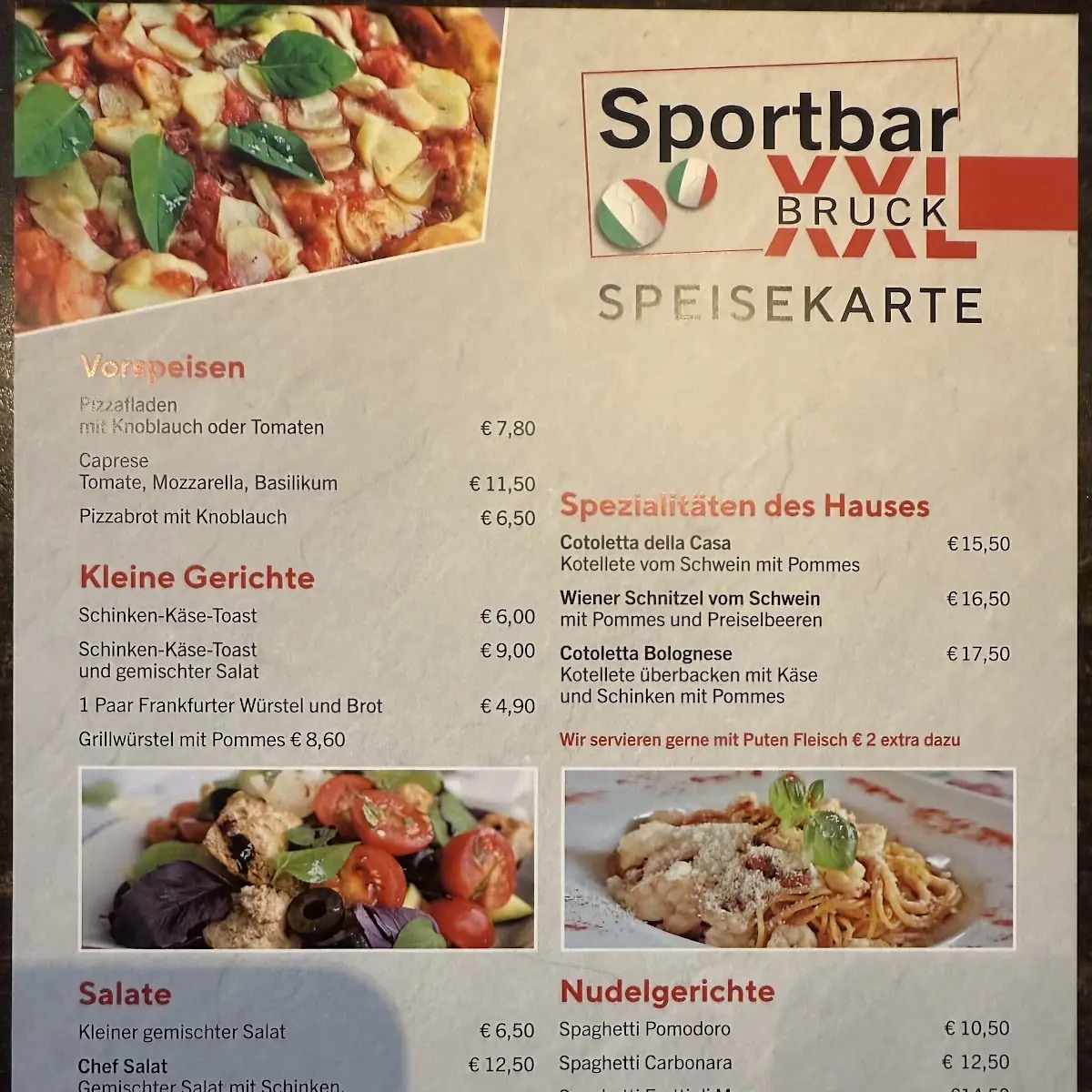 Speisekarte photo 2