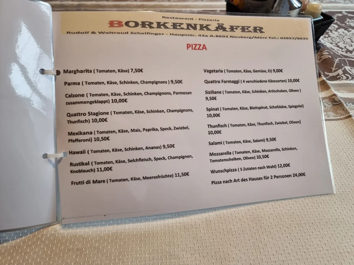 Speisekarte photo 2
