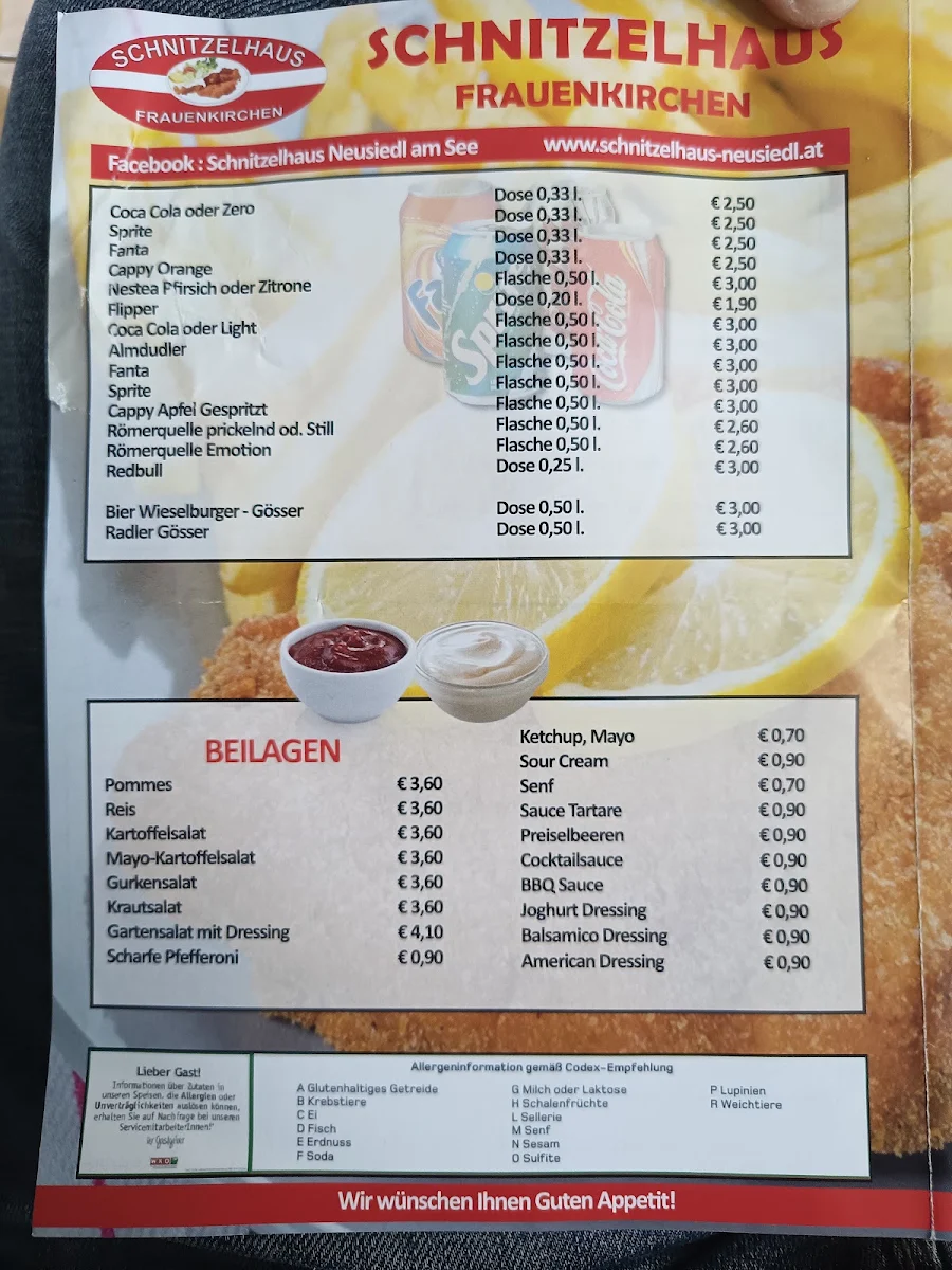 Speisekarte photo 2