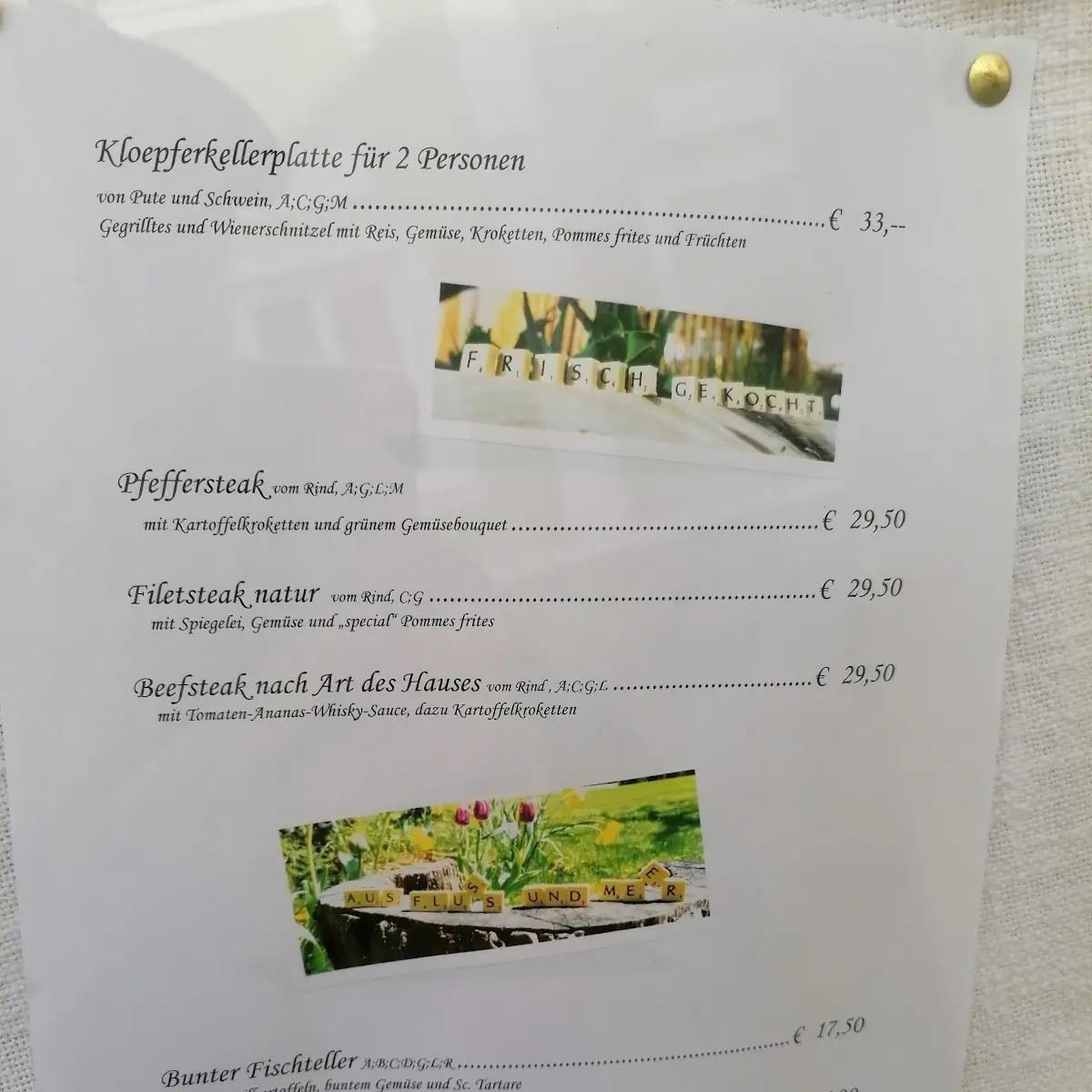 Speisekarte photo 4