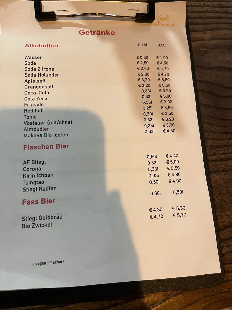 Speisekarte photo 1
