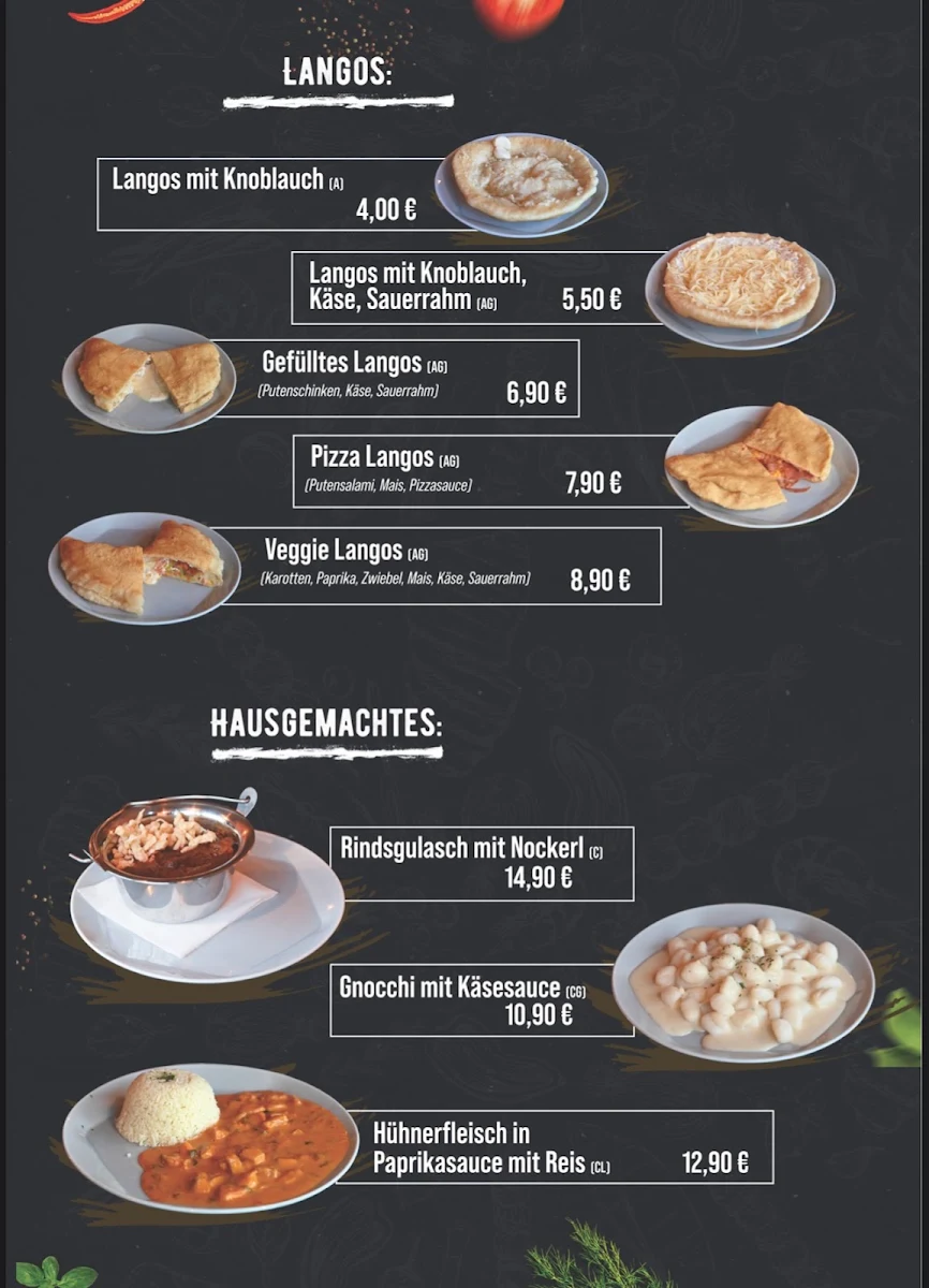 Speisekarte photo 2