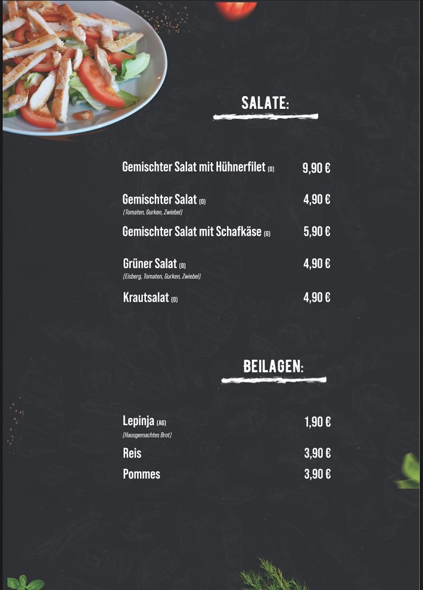 Speisekarte photo 6