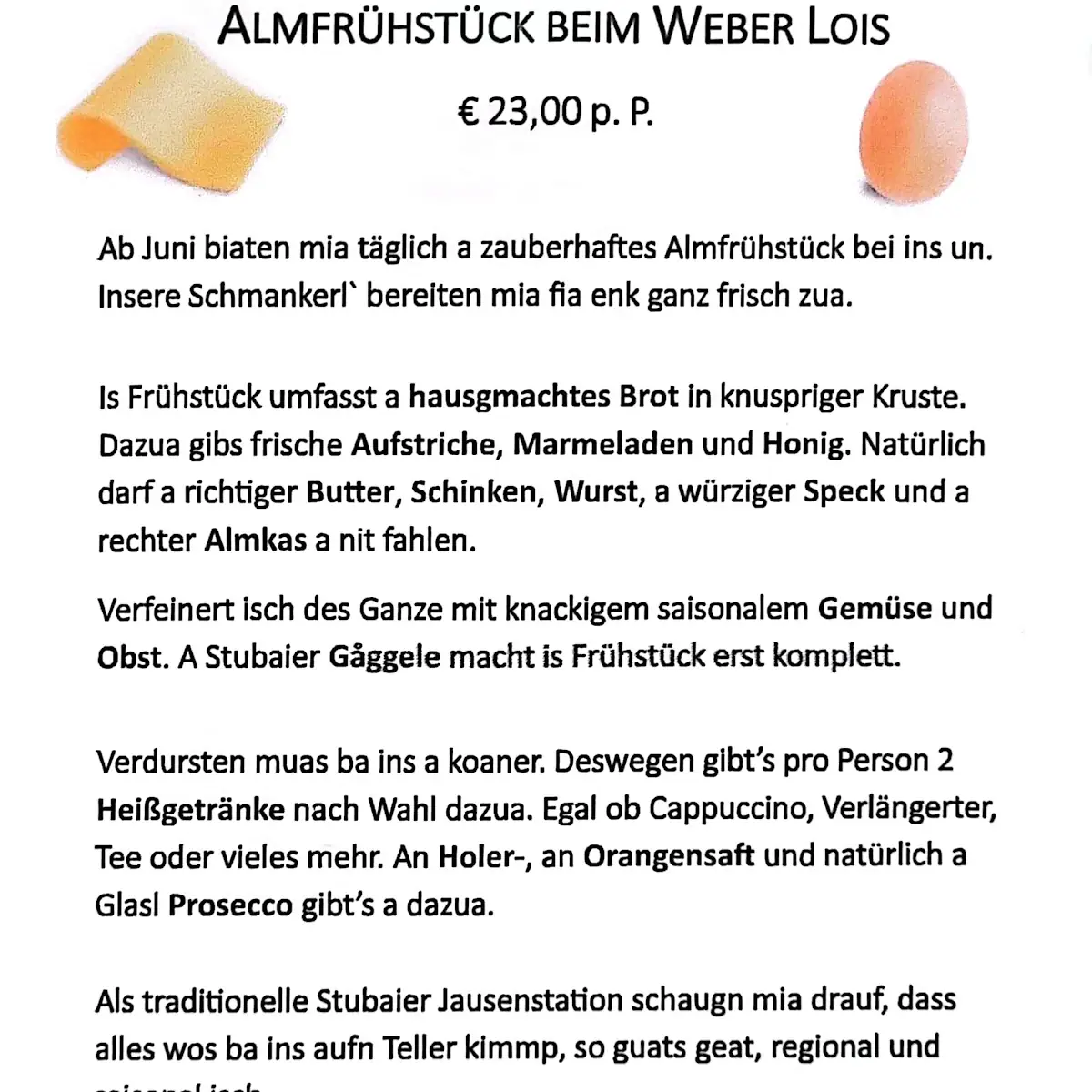 Speisekarte photo 4
