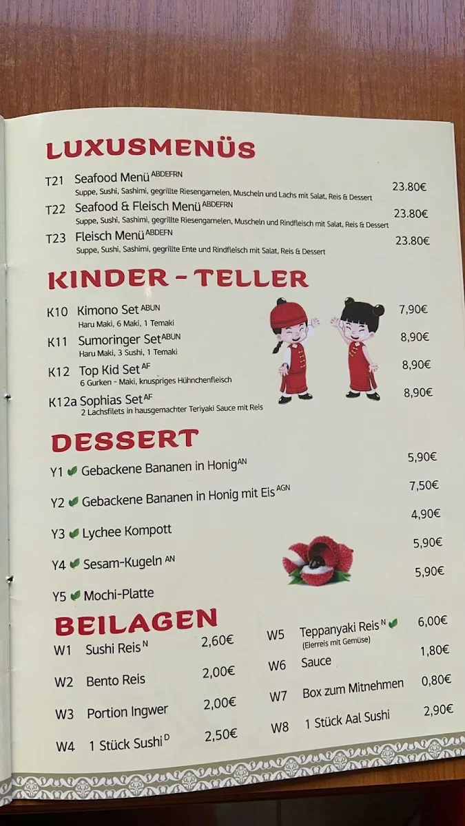 Speisekarte photo 5