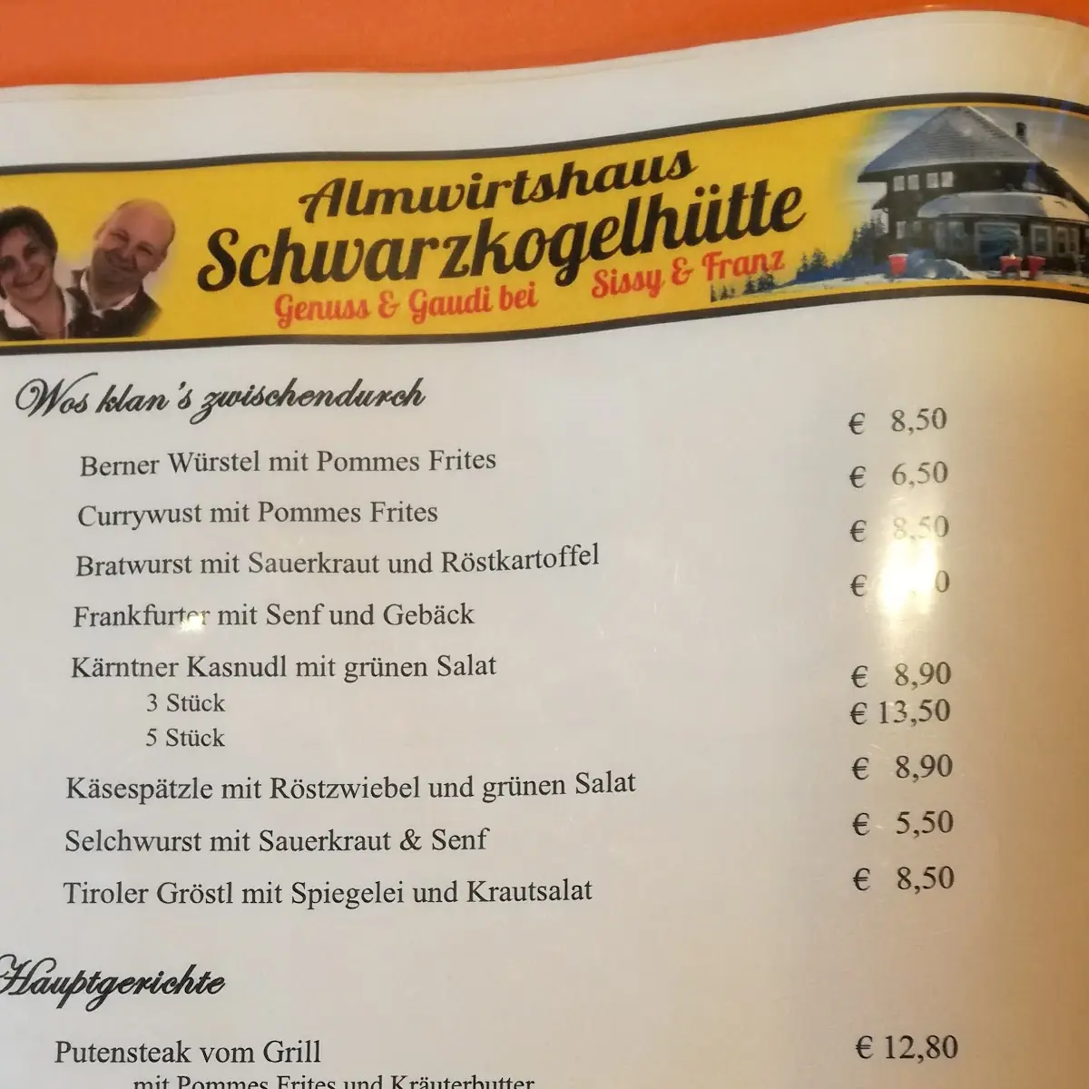 Speisekarte photo 8