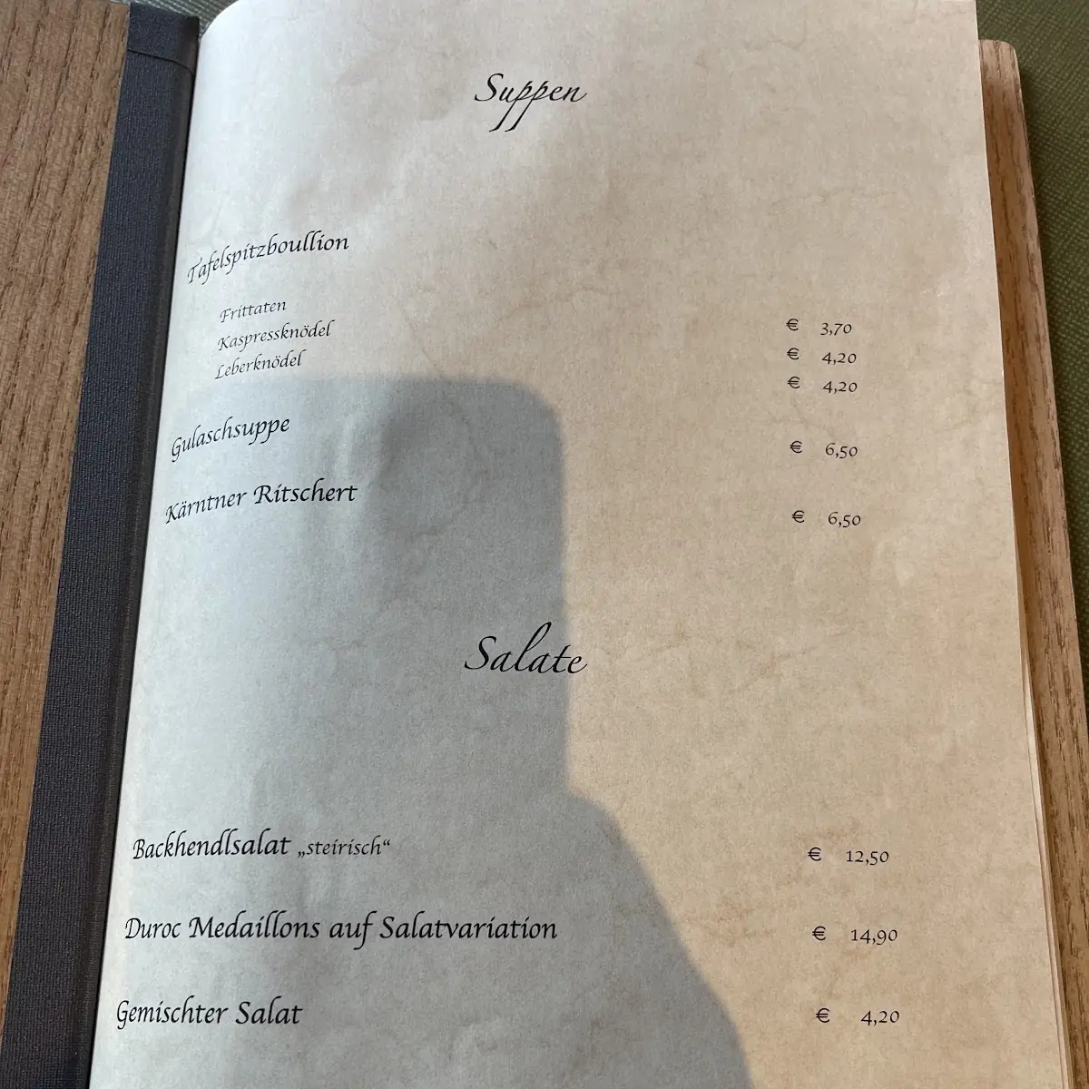 Speisekarte photo 9