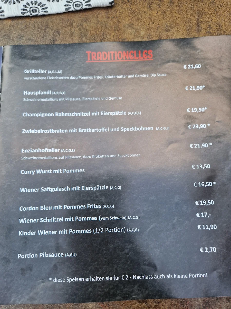 Speisekarte photo 1