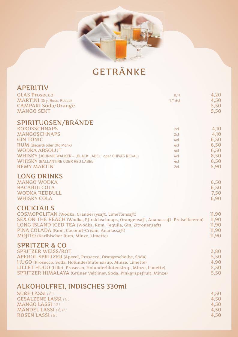 Speisekarte photo 1