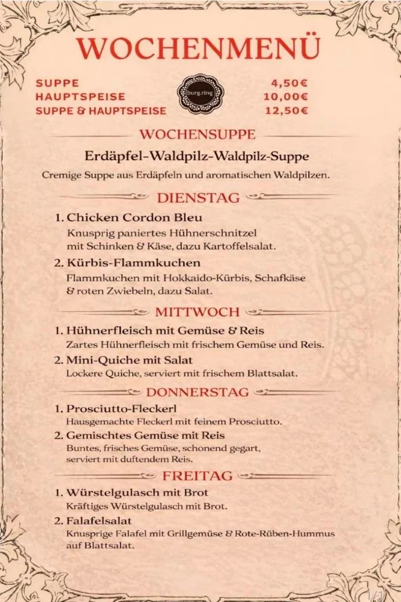 Speisekarte photo 2