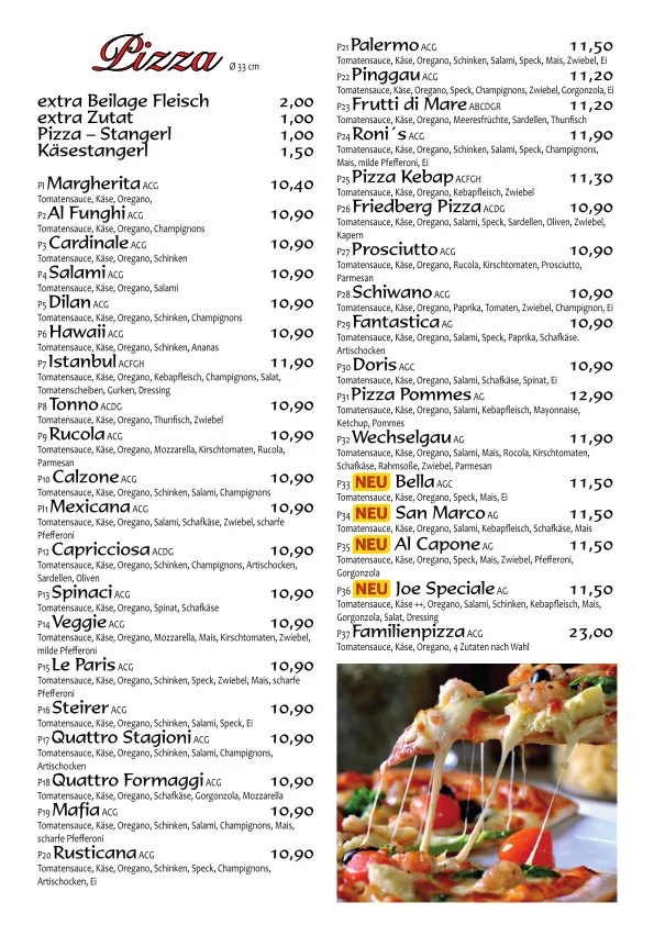 Speisekarte photo 1
