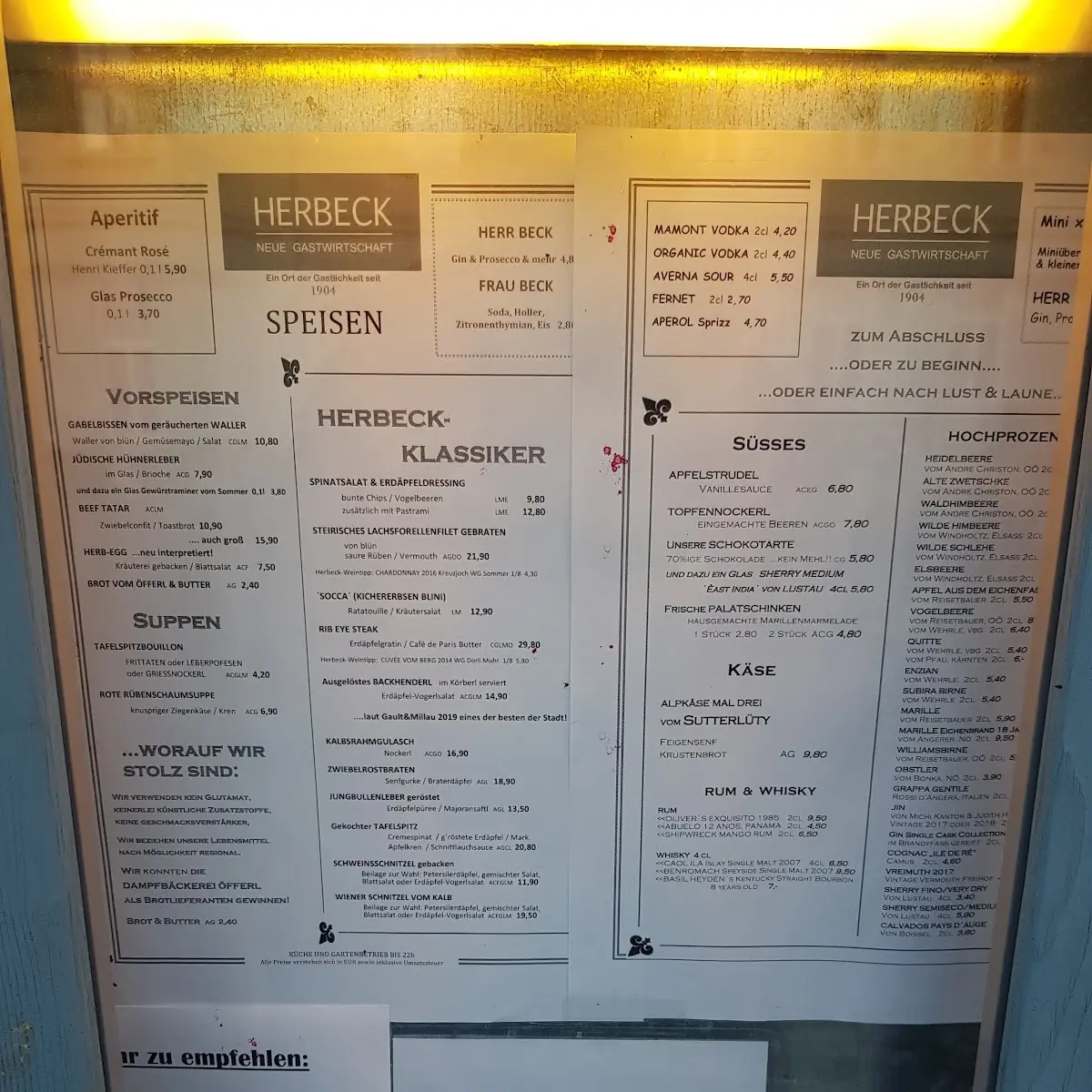 Speisekarte photo 5