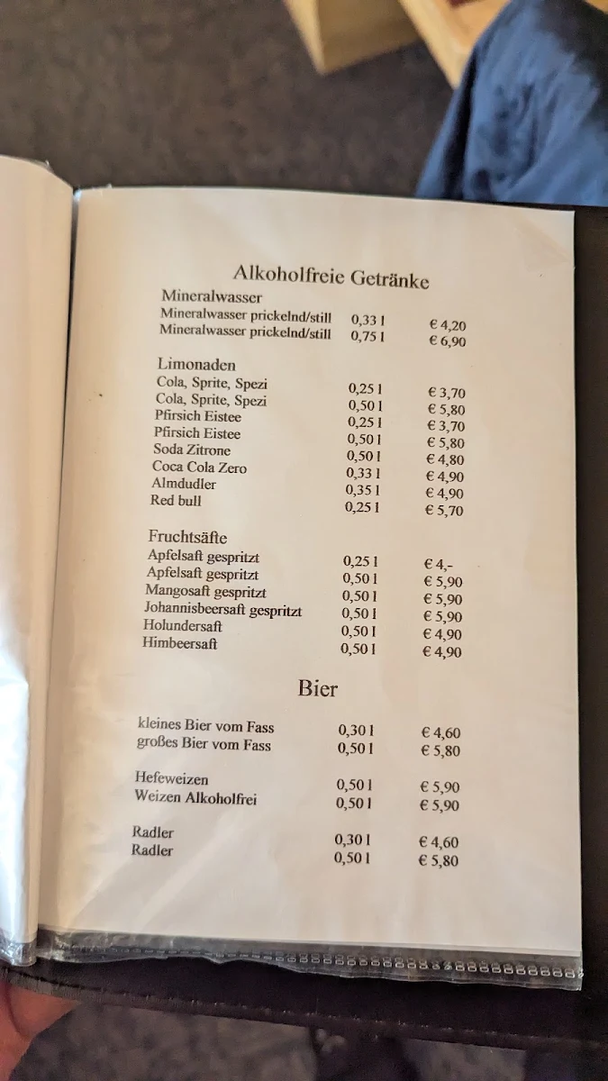 Speisekarte photo 1