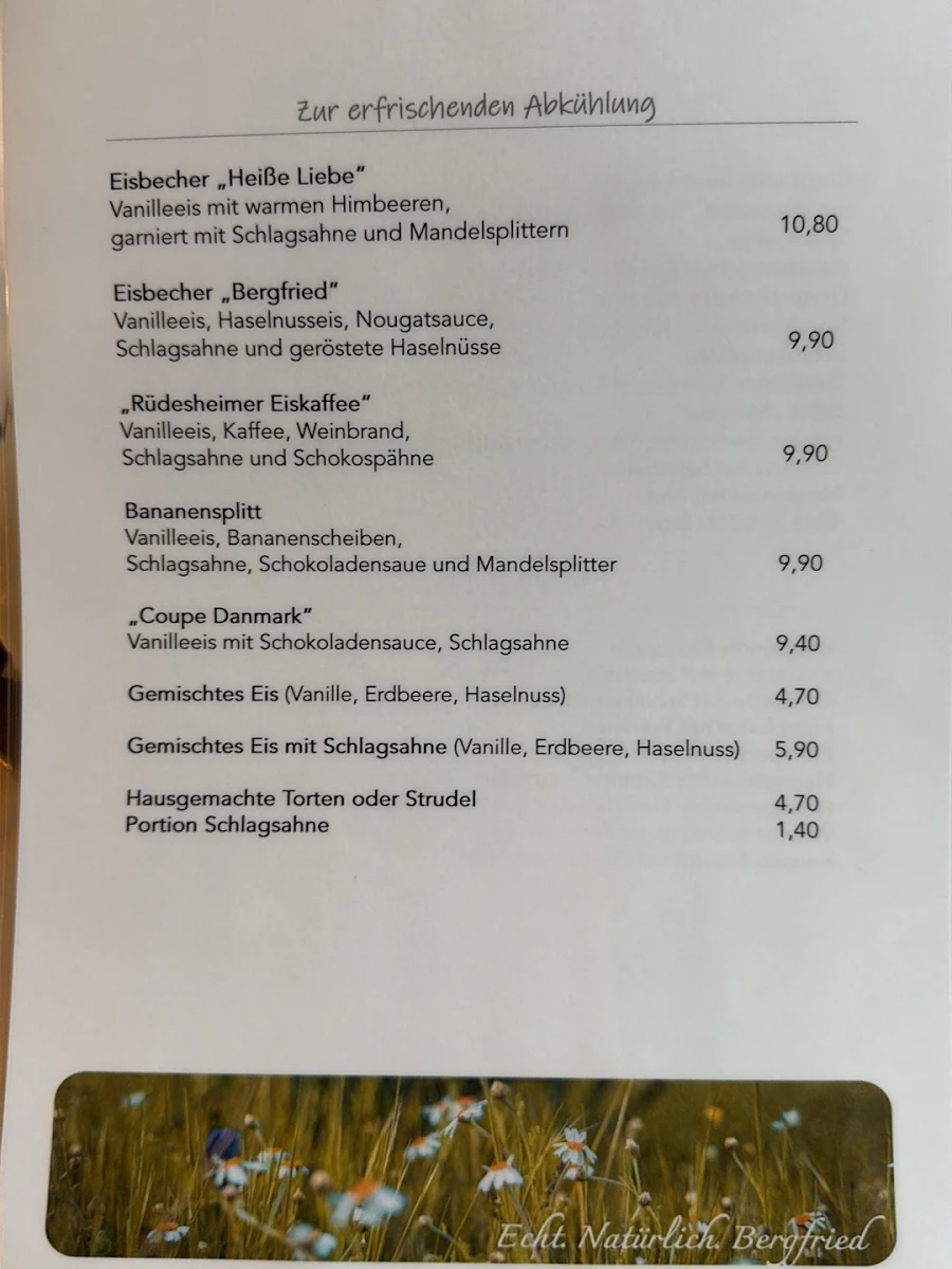Speisekarte photo 1