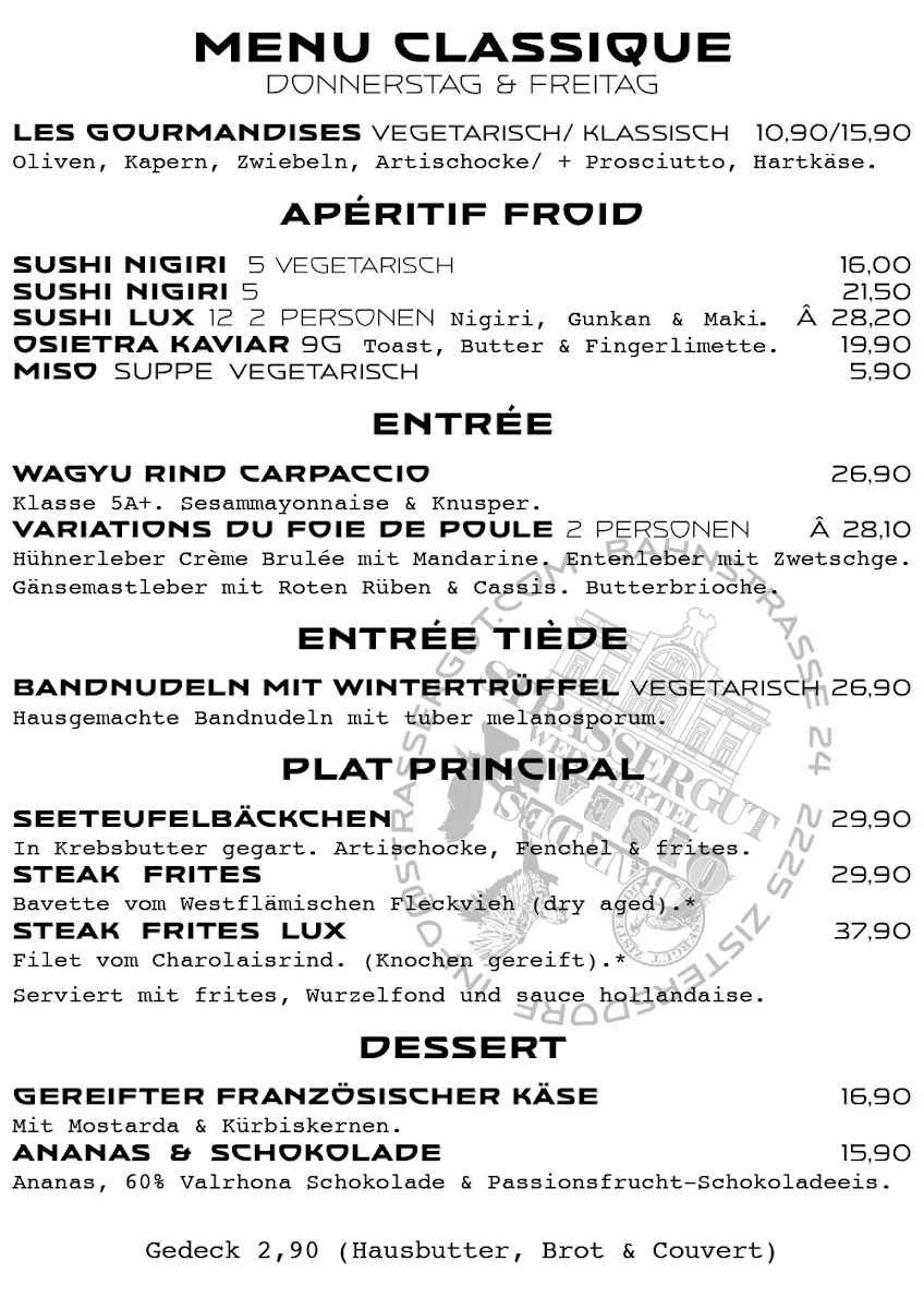 Speisekarte photo 2