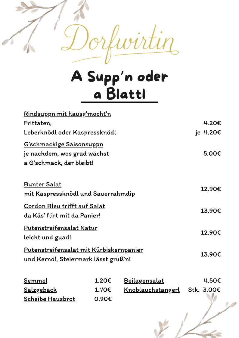 Speisekarte photo 7