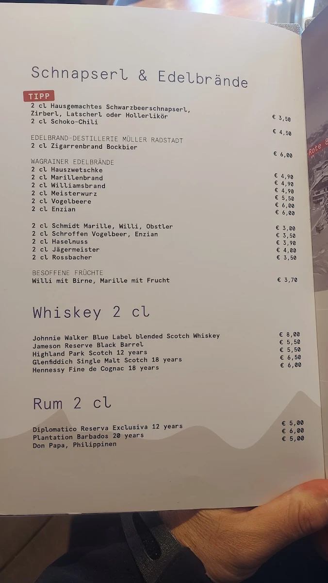 Speisekarte photo 1