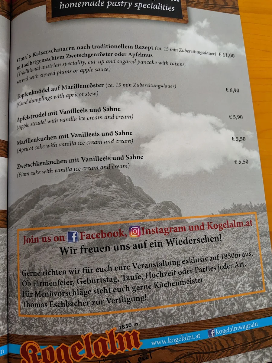 Speisekarte photo 9