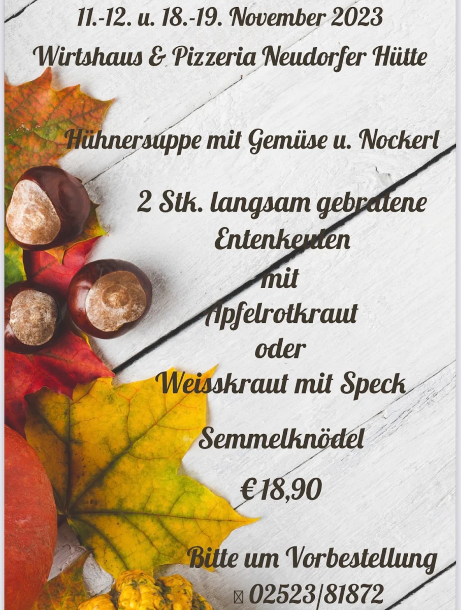 Speisekarte photo 1
