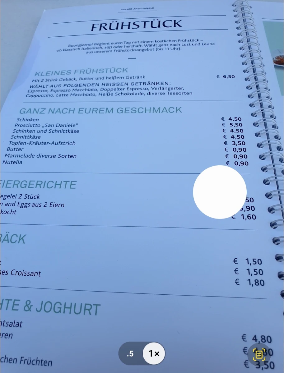 Speisekarte photo 1