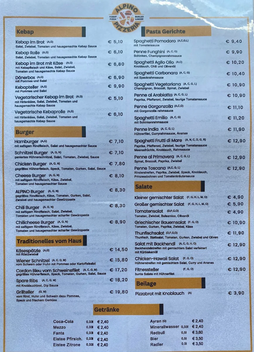 Speisekarte photo 1