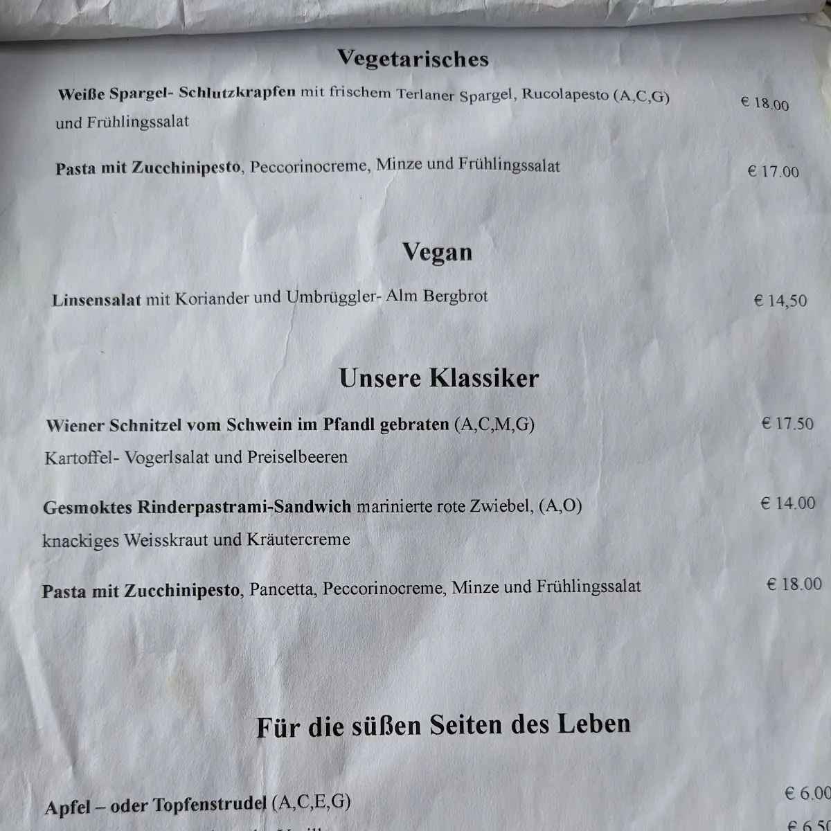 Speisekarte photo 9