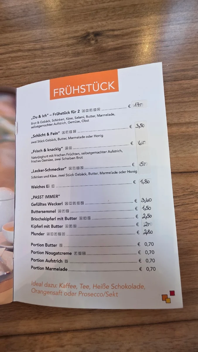 Speisekarte photo 1
