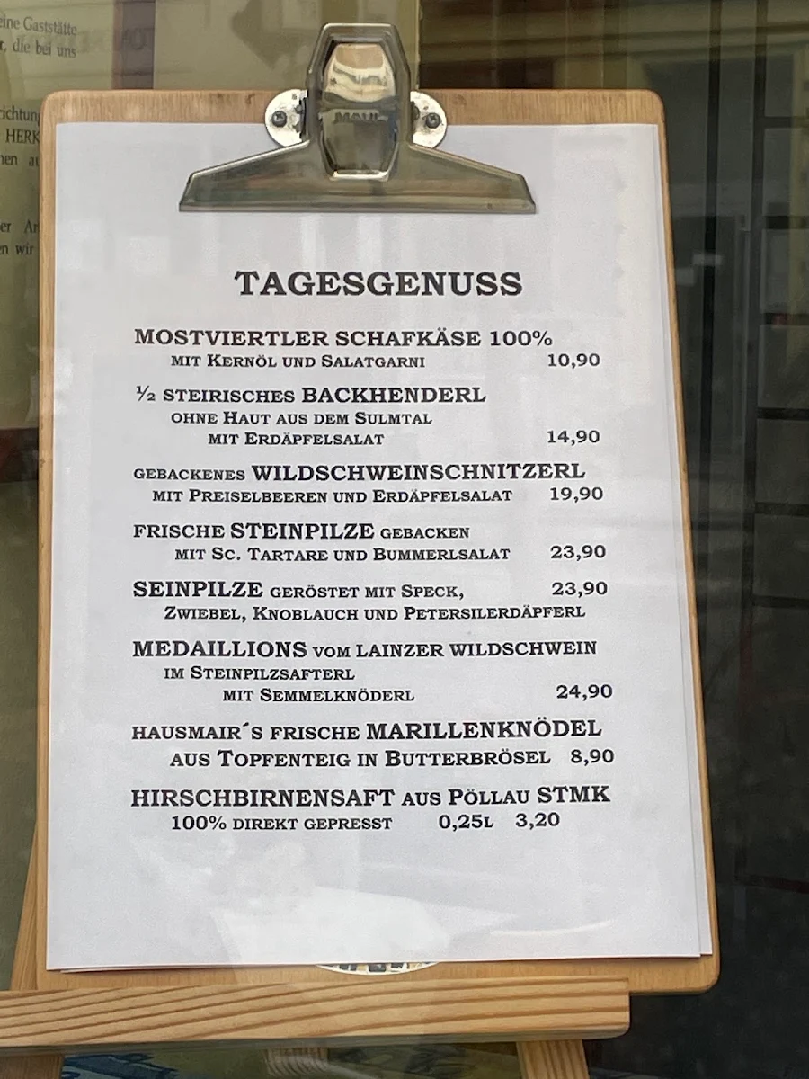 Speisekarte photo 10