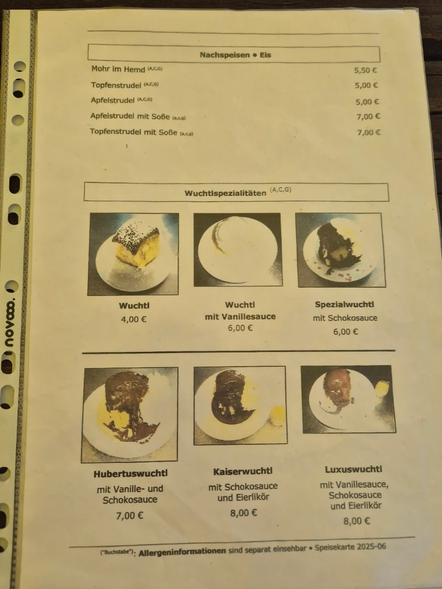 Speisekarte photo 4