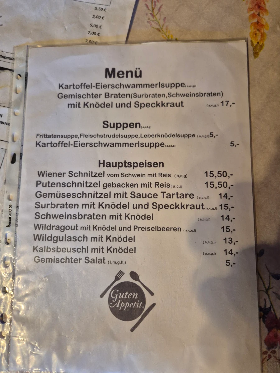 Speisekarte photo 6