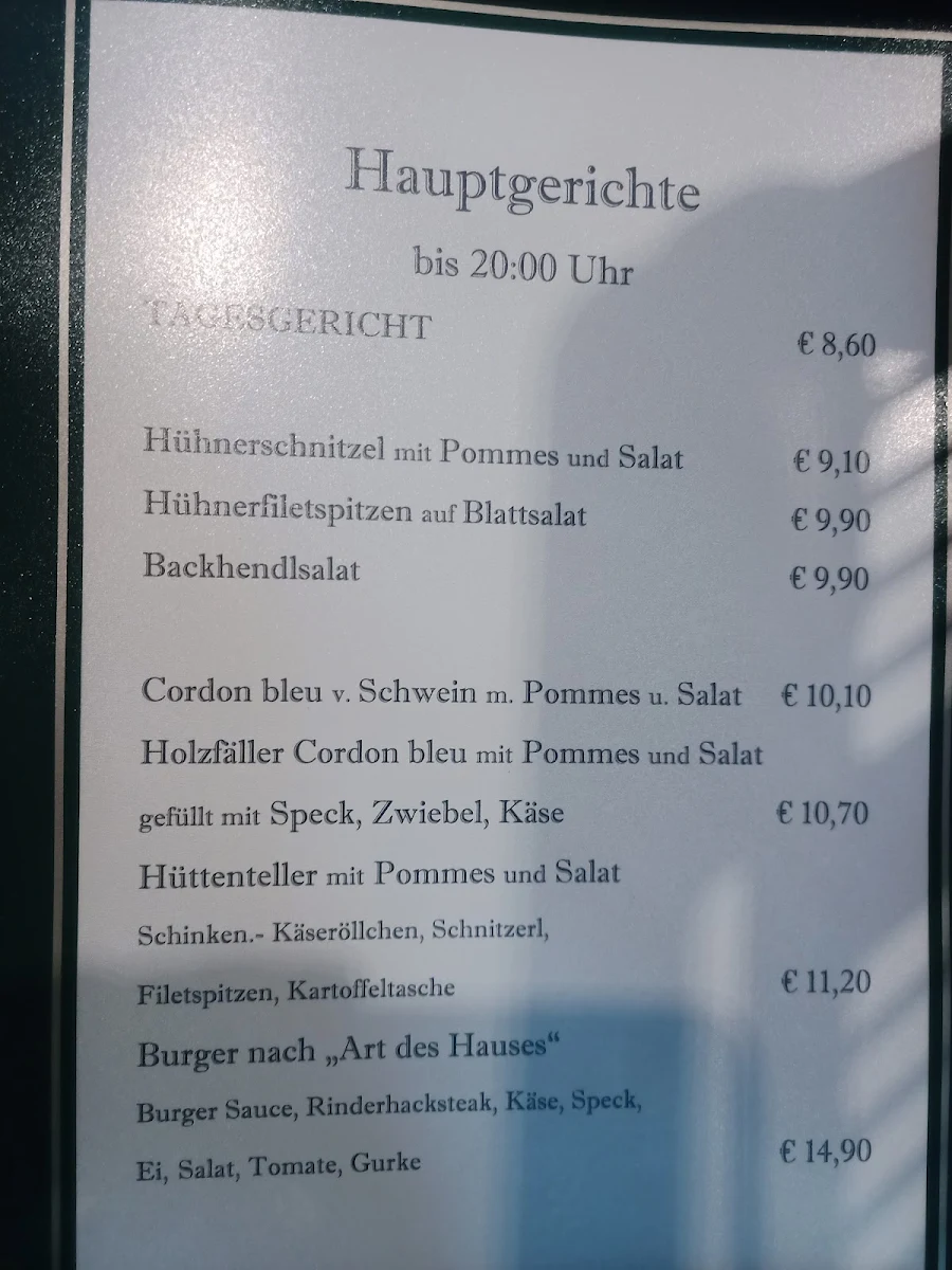 Speisekarte photo 5