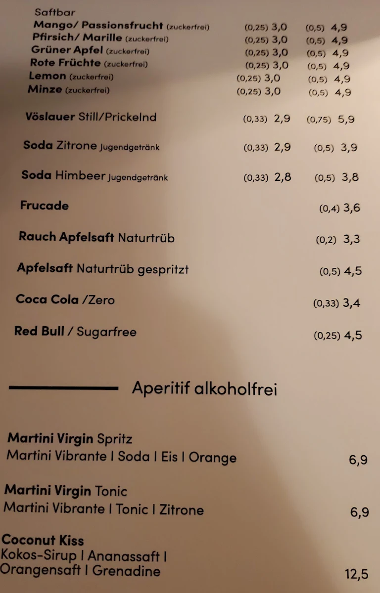 Speisekarte photo 5