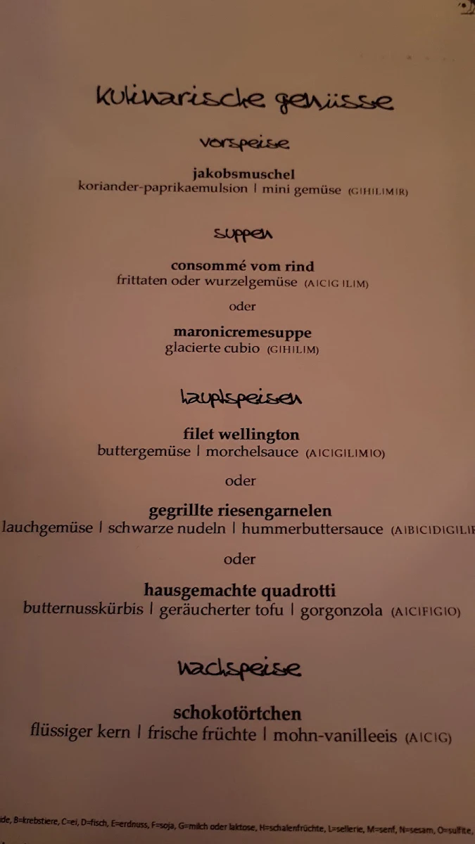 Speisekarte photo 9