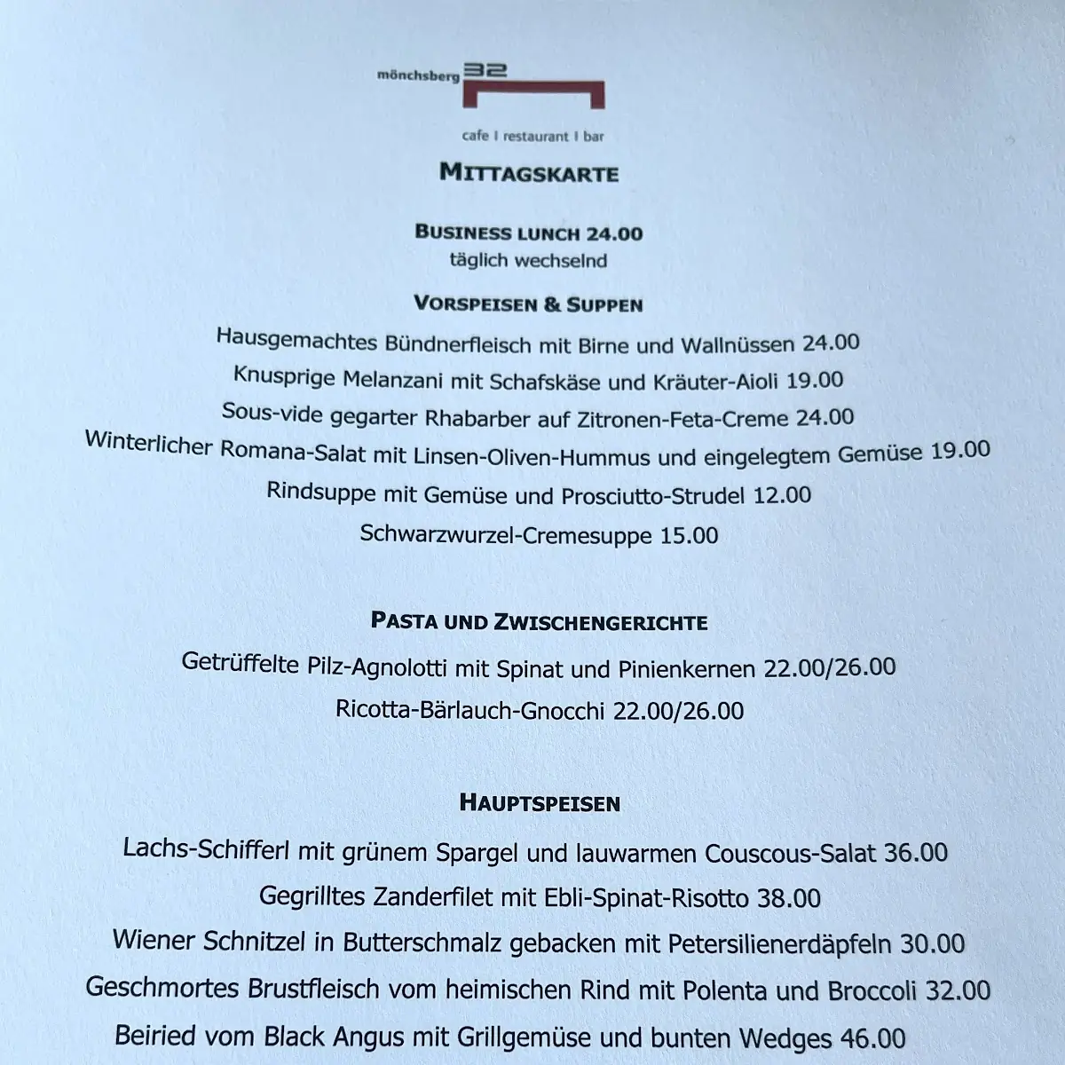 Speisekarte photo 8