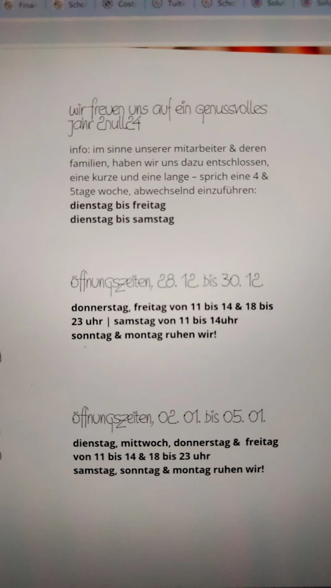 Speisekarte photo 8