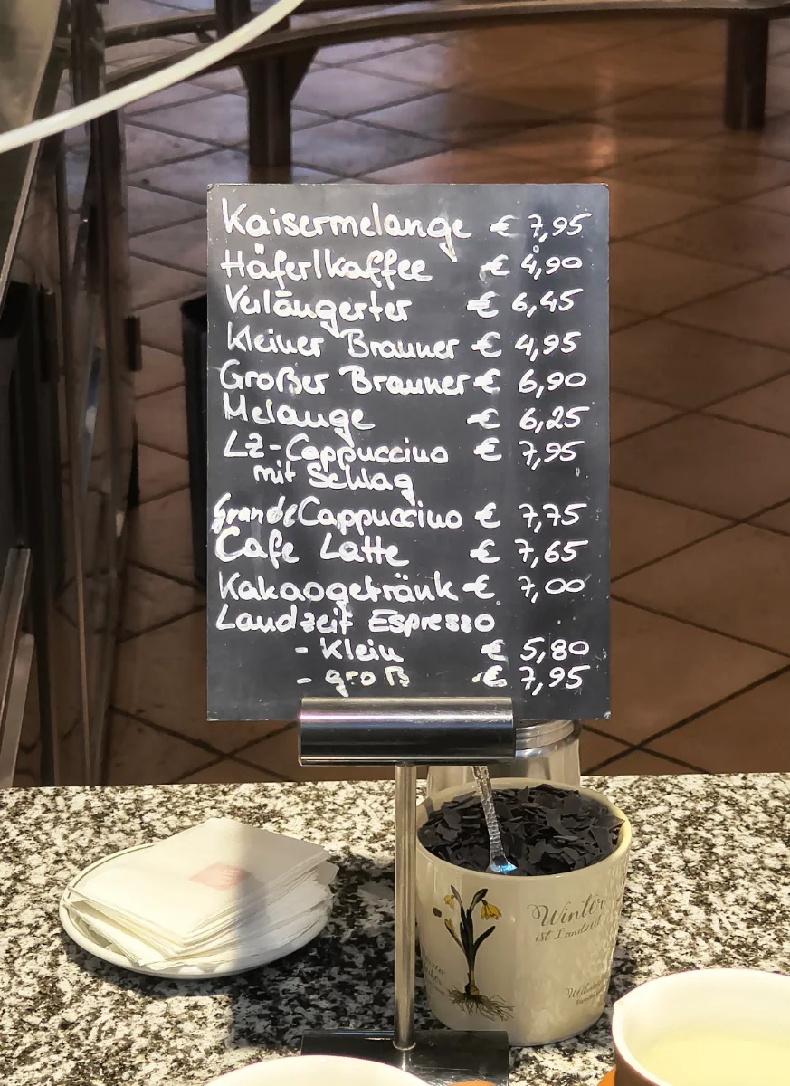 Speisekarte photo 2