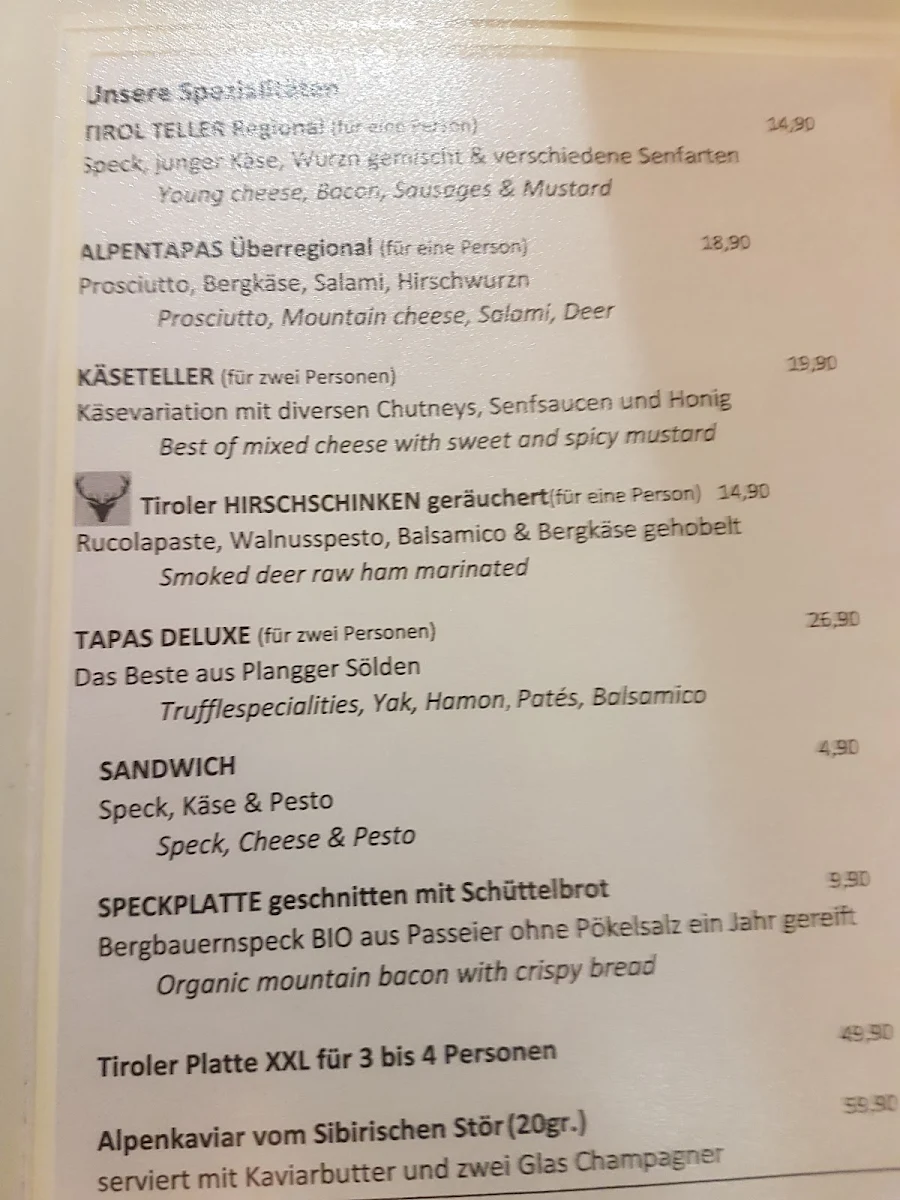 Speisekarte photo 5