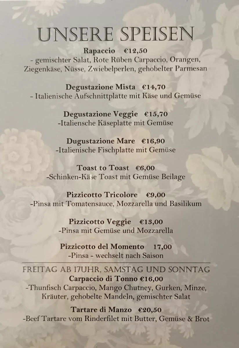 Speisekarte photo 1