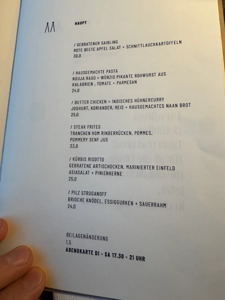 Speisekarte photo 1