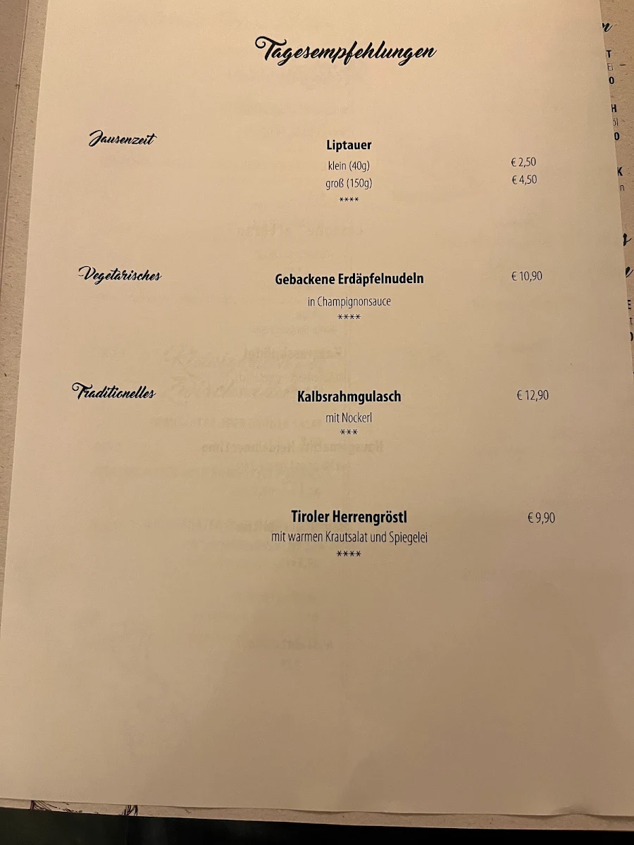 Speisekarte photo 8