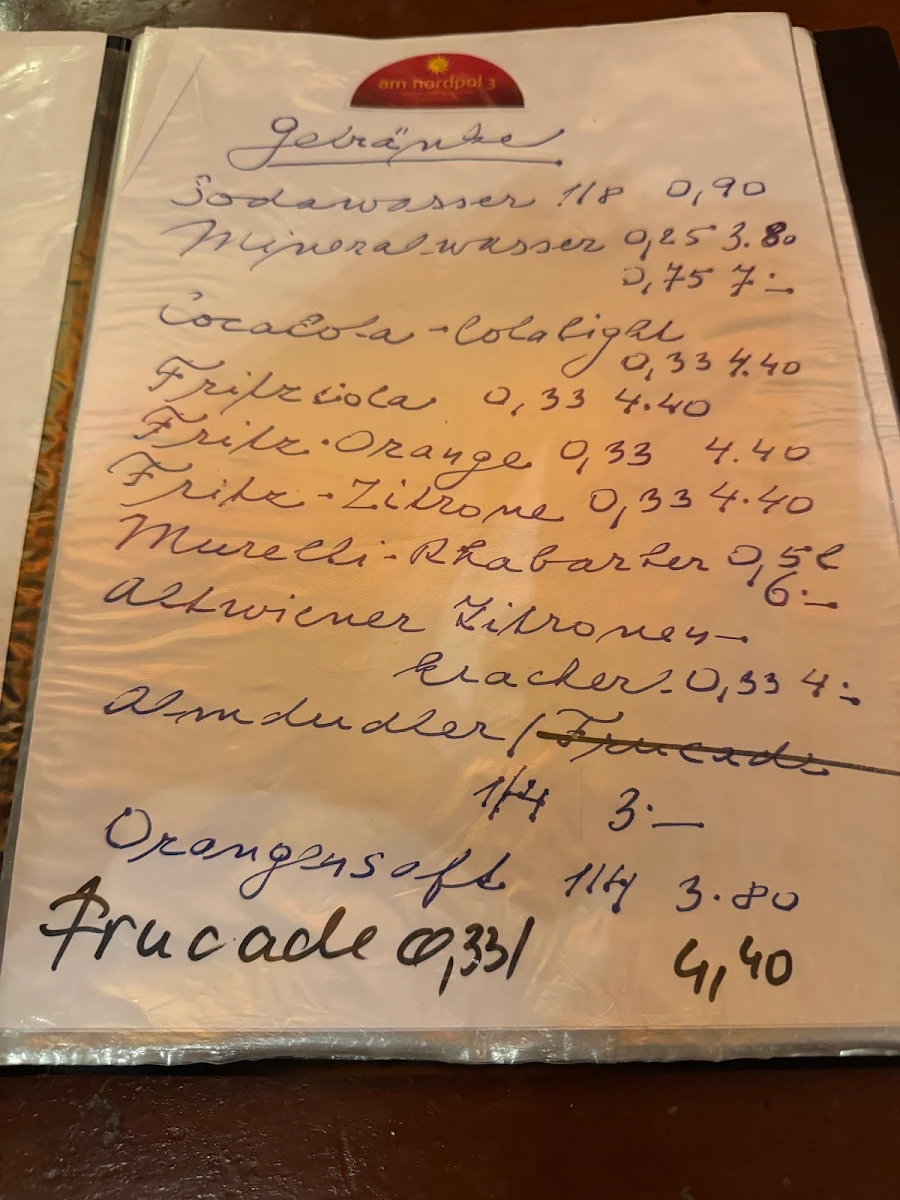 Speisekarte photo 3