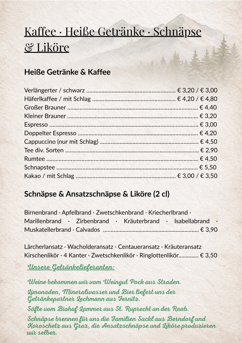 Speisekarte photo 3