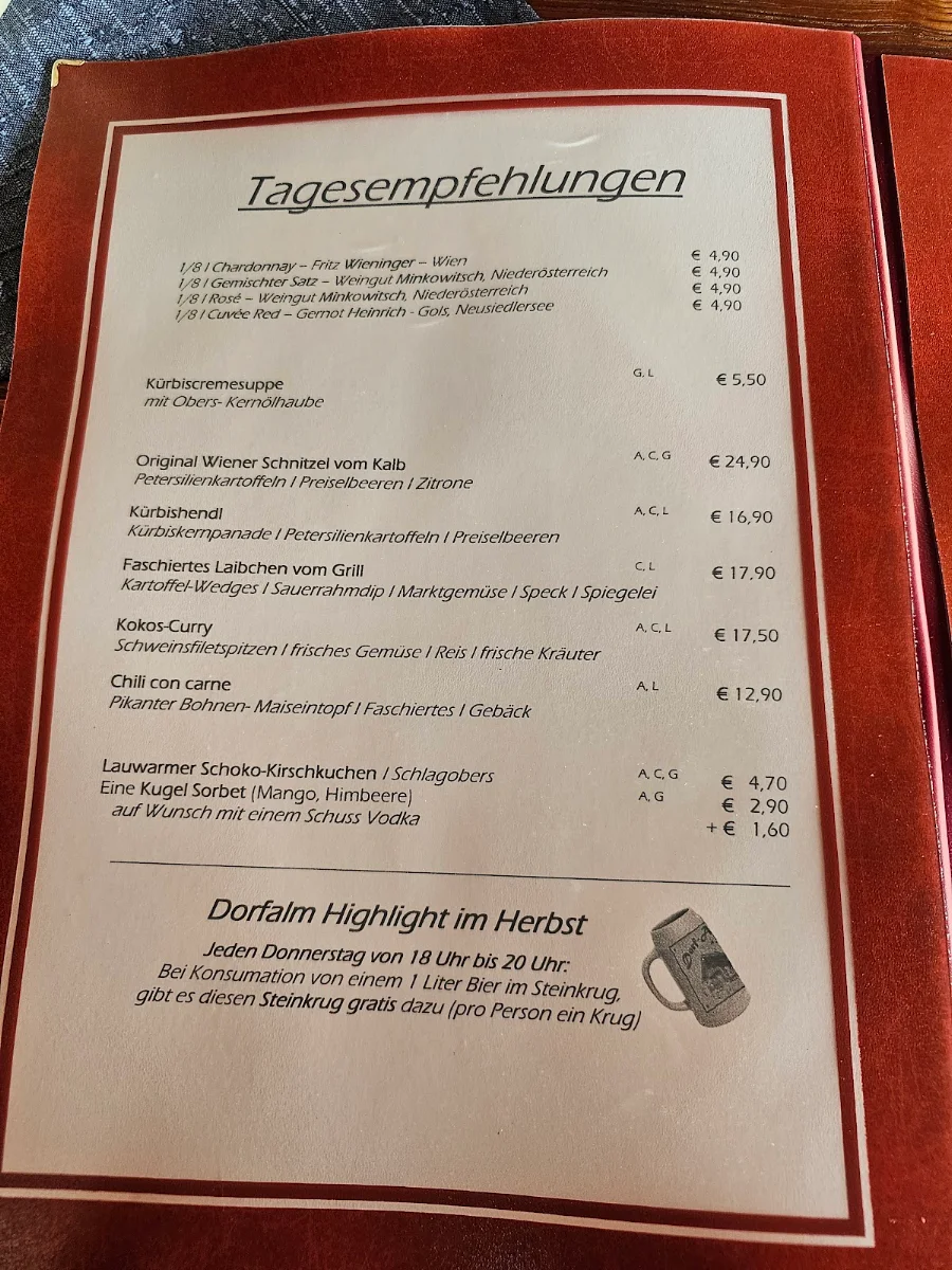 Speisekarte photo 7