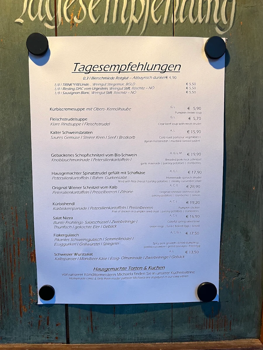 Speisekarte photo 8