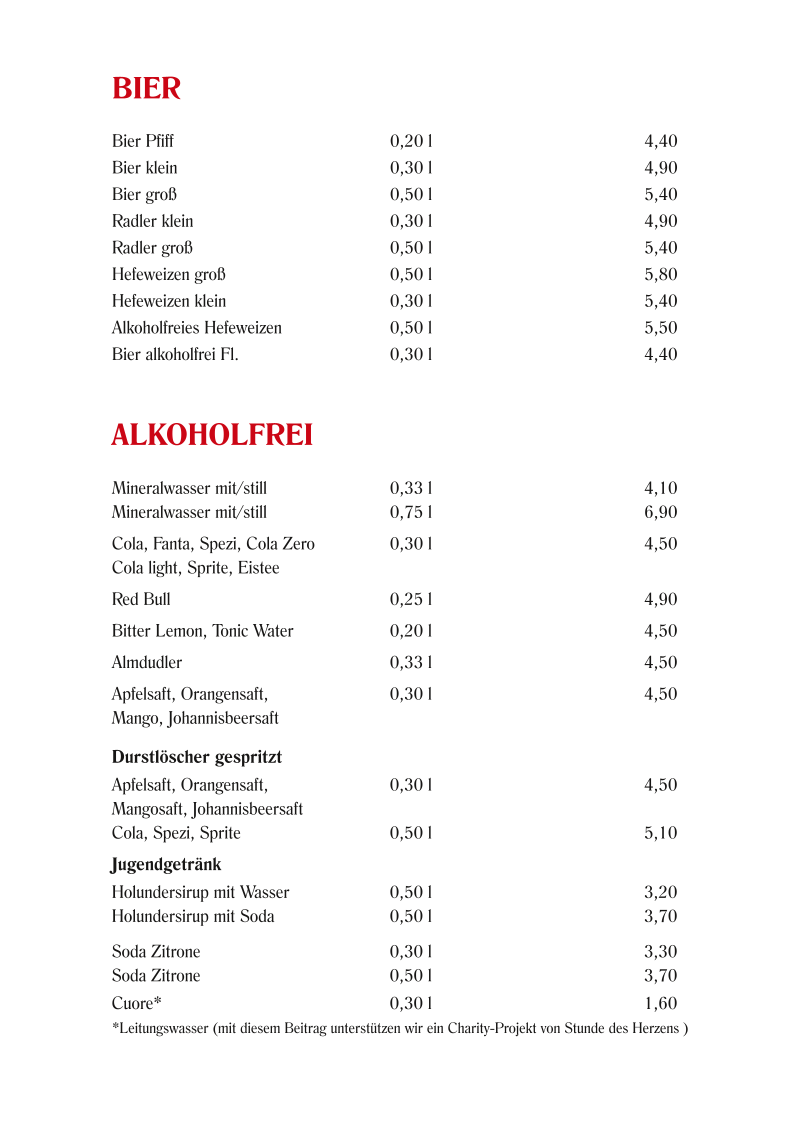 Speisekarte photo 2