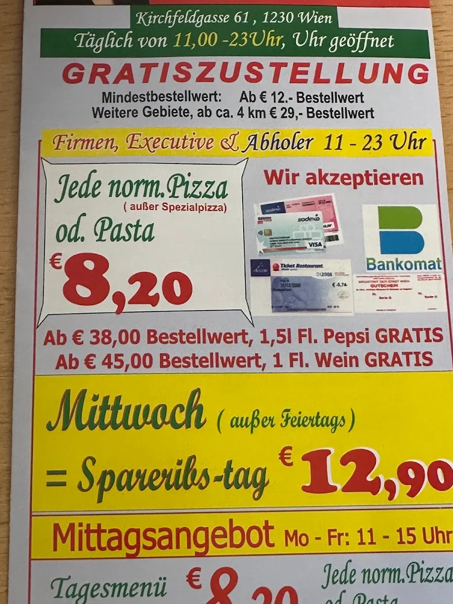 Speisekarte photo 2